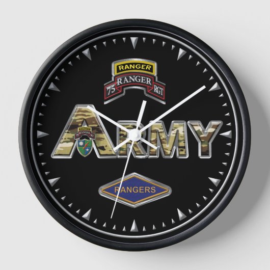 Horloge 75e régiment de Rangers (Recto)