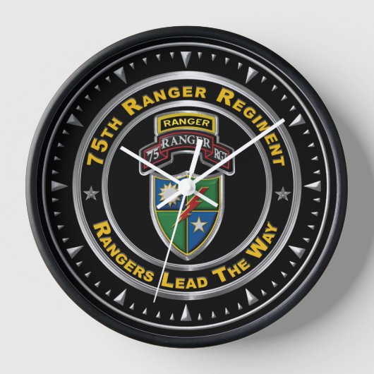 Horloge 75e régiment de Rangers (Recto)