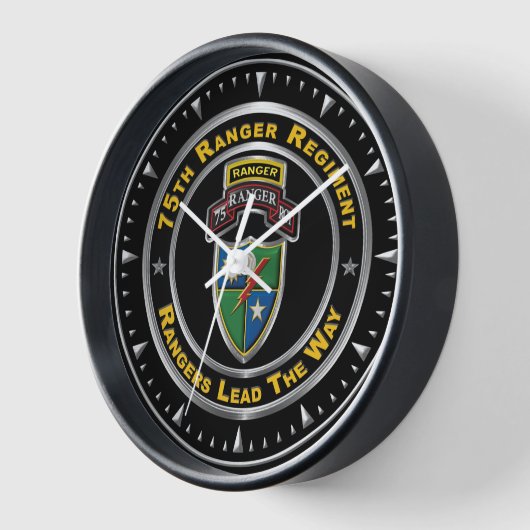 Horloge 75e régiment de Rangers (Angle)