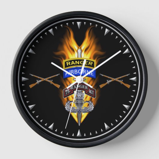 Horloge 75e régiment de Rangers (Recto)