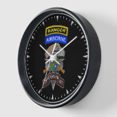 Horloge 75e régiment de Rangers (Angle)