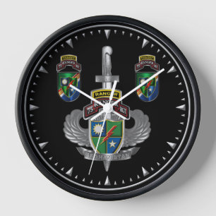 Horloge 75e Régiment de Rangers Afghanistan Vétéran