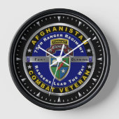 Horloge 75e Régiment de Rangers Afghanistan Vétéran (Recto)