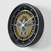 Horloge 75e Régiment de Rangers Afghanistan Vétéran (Angle)