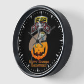 Horloge 75e régiment de Rangers Halloween (Angle)