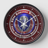 Horloge 82e brigade de soutien de la division aéroportée (Recto)