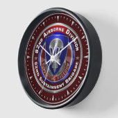 Horloge 82e brigade de soutien de la division aéroportée (Angle)