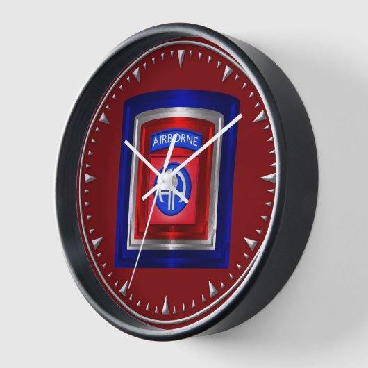 Horloge 82e division aéroportée (Angle)