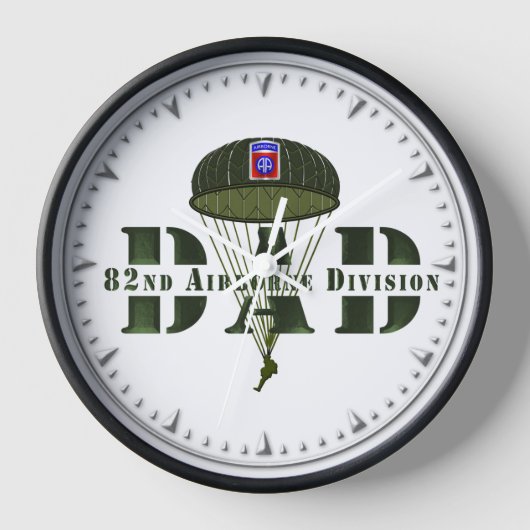 Horloge 82e Division aéroportée DAD (Recto)