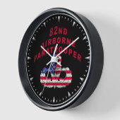 Horloge 82e division aéroportée Parachutiste (Angle)