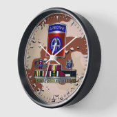 Horloge 82e division aéroportée Vétérinaire de la tempête (Angle)