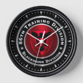 Horloge 86e Division de la formation (Recto)