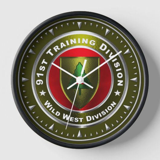 Horloge 91e Division de la formation (Recto)