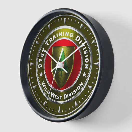 Horloge 91e Division de la formation (Angle)