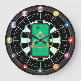 Horloge À 12 Balles (Billard)