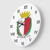 Horloge à armoiries de Malte (Angle)