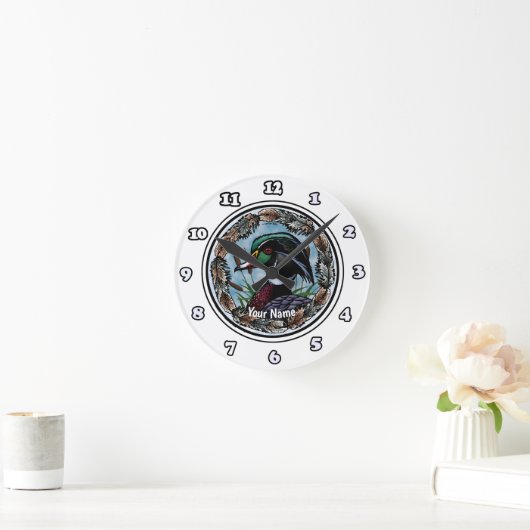 Horloge à bois (Maison)