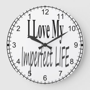 Horloge à cadran inversé