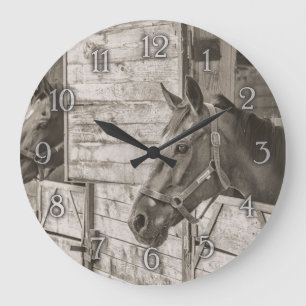Horloge à cheval