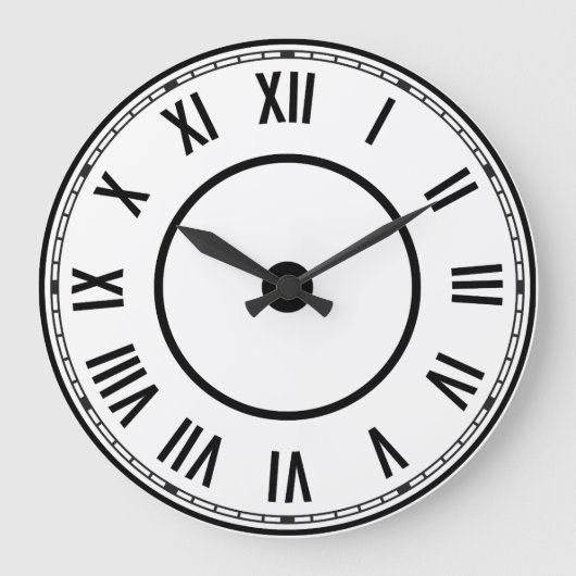 Horloge à chiffres romains vintage (Recto)