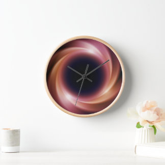 horloge à chiffres ronds