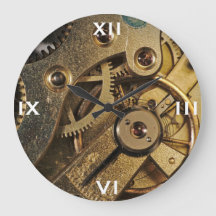Horloge : à cœur de laiton. Mécanisme de montre