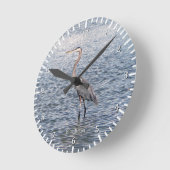 horloge à eau Blue Heron (Angle)