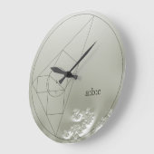 Horloge à énigme mathématique fractale (Angle)