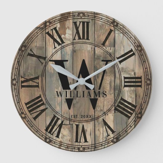 Horloge à monogramme de la famille Williams de sty (Recto)