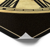 Horloge à regarder Petite affiche Impression (Coin)