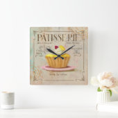 Horloge à tarte citron pâtisserie (Maison)