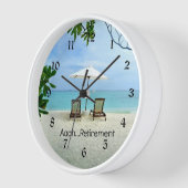 Horloge Aaah...Retraite (Angle)