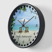 Horloge Aaah...Retraite (Angle)