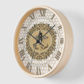 Horloge Abeille de miel (Angle)