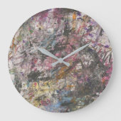 Horloge Abstraite "Confetti Too" (Recto)