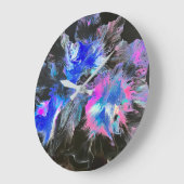 Horloge Abstraite Electric Bloom (Angle)
