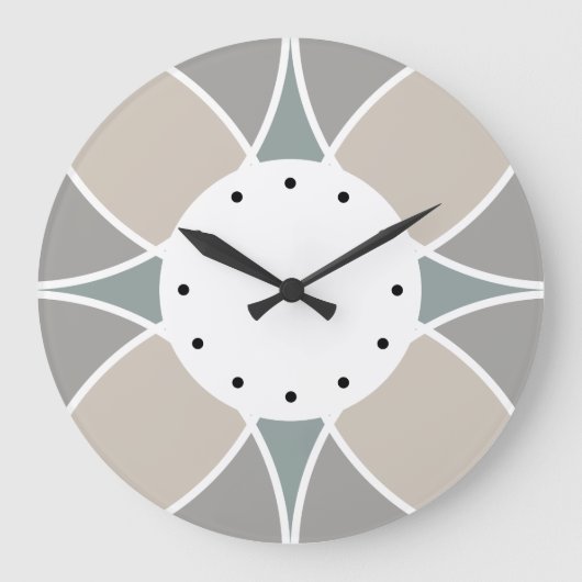 Horloge Abstraite moderne (Recto)