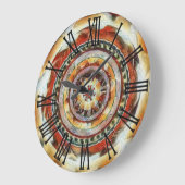 Horloge Abstraite Rustique Sud-Ouest (Angle)