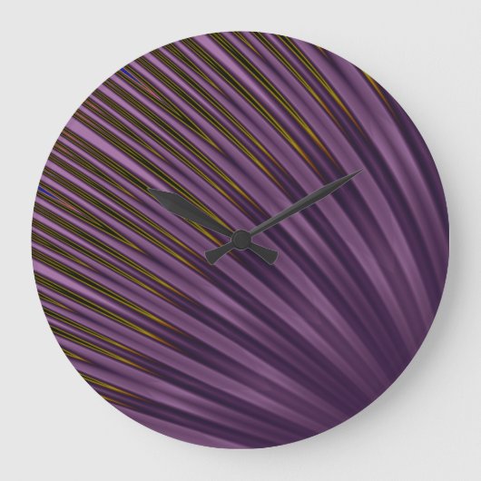 Horloge Abstraite violette (Recto)