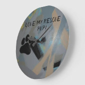 Horloge acrylique (Angle)