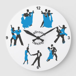 Horloge Acrylique du mur de danse de la salle de b