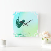 Horloge aérienne Kitboard (Maison)