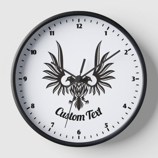 Horloge Aigle à deux têtes cadenas (Recto)