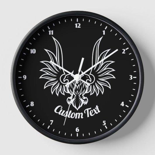 Horloge Aigle à deux têtes cadenas (Recto)