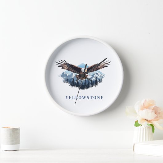 Horloge Aigle de Yellowstone (Maison)