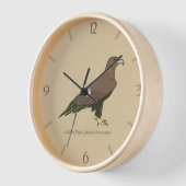 Horloge Aigle d'or (Angle)