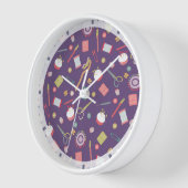 Horloge Aimer Accessoires de couture violet (Angle)
