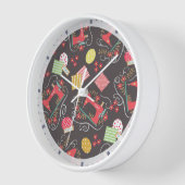 Horloge Aimer Machine à coudre Brown (Angle)