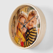 Horloge Ajouter votre propre photo | MODÈLE (Angle)