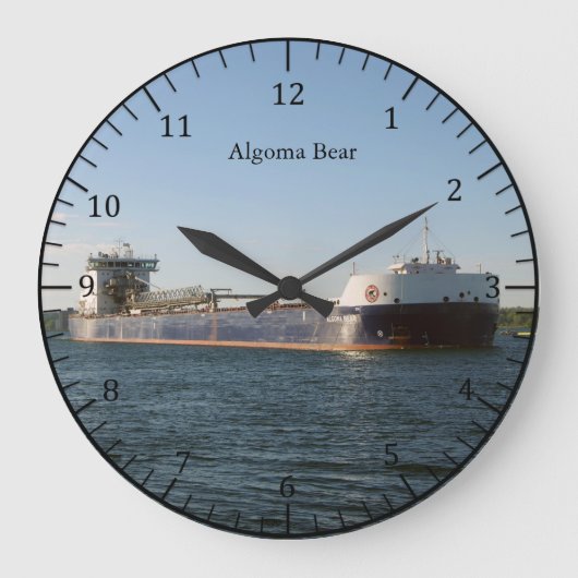 horloge Algoma Bear (Recto)